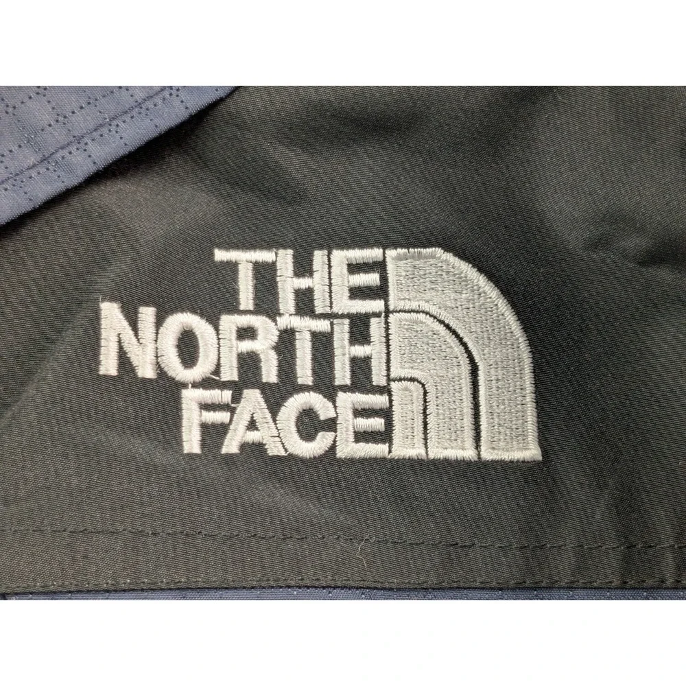 The North Face Gore-Tex Mountain Jacket Navy Blue Black Ripstop Shell Mens